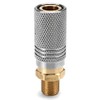 Sknrlko Metal Extended PCP Air Charging Quick Release Adapter Socket