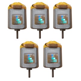 Tinkering Supplies 1.5V to 3V DC Project Motors (Pack of 5)