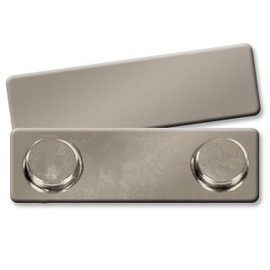 Magnetic Name Badge Tag Fastener Holders Pk/50