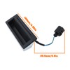 VGOL 1 Piece Tailgate Lock Micro Switch Button Handle Replacement