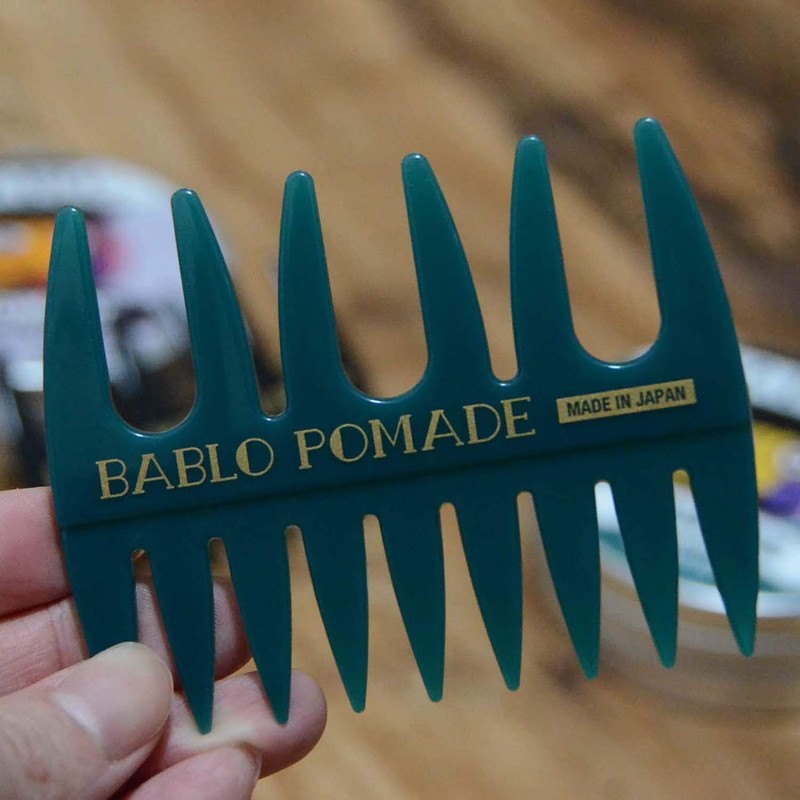 Bablo Pomade Mesh Comb (Red) Comb Coarse Men's Hair Care