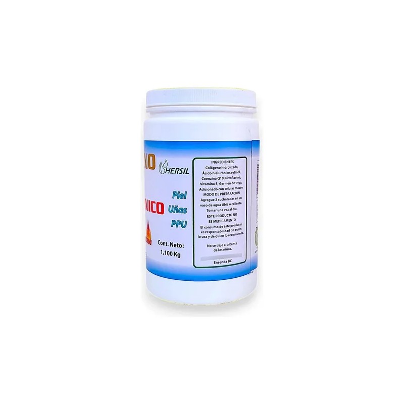 Colágeno Hidrolizado Adicionado Con Ácido Hialuronico 1100gr