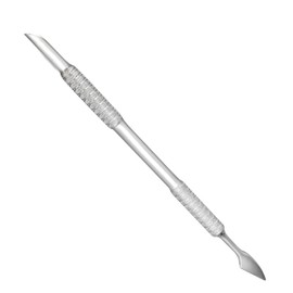 Creatiee Professional Cuticle Pusher and Remover, Stainless Steel Double-Ended Nail Tool, Manicure Pedicure Set, SUNDEN SD1535