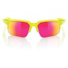 Inconnu 100% speedcoupe Sunglasses Unisex Adult, Yellow/Pink