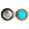 Ecolunchbox Seal Cup Trio 3-Piece Nesting Stainless Steel Leak-Proof Food