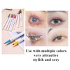 Coloured Eyeliner Durable Waterproof Liquid Eyeliner Pen, Highly Pigmented Smudge-proof