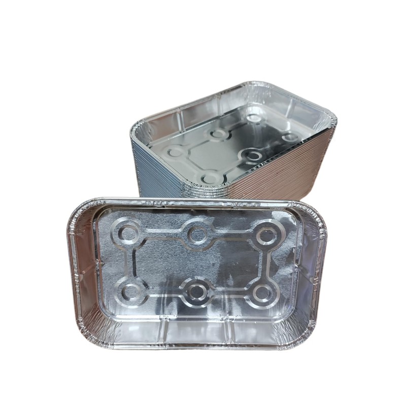 Foglish Home & Garden Rectangle Aluminium Foil Pan Trays Dishes