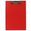 D.RECT Clipboard Writing Board A4 PVC Film Linen Embossed Red