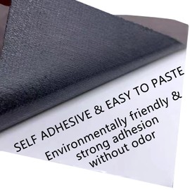 Self-Adhesive Velvet Repair Patches - Flannel Fabric Patch, Microfiber Suede Patches for Clothes, Sofa Repairing, Car Seats, Handbags, Backpacks, Jacket Holes and Tears 2 Rolls - Long Size Brown