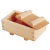 Yamako 825103 Hinoki Pressed Sushi Dish, Medium, Approx. 1 Piece,
