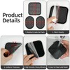 flintronic Replacement Gel Pads, 9 Pieces Replacement Electrodes Gel Pads