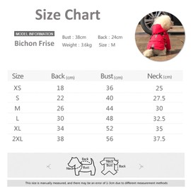 Dog Raincoat with Harness, Adjustable Drawstring Waterproof Hooded Pet Poncho with Reflective Strips for Small Medium Dogs, XS (Red)