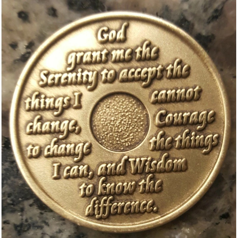 Alcoholics Anonymous 29 Year Recovery Coin Chip Medallion Medal Token