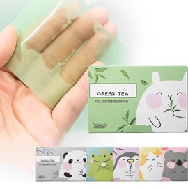 JEYORZY 600 Stück Gesichts-Löschpapier Set, Blottpapier Für Fettige Hautpflege, Gesichtsöl Blotting Paper, Gesicht Blotting-Papiere Face Oil Blotting Papers Öl-Löschpapier