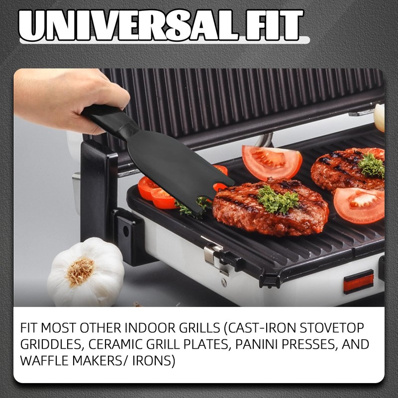 TonGass Grill Scraper for George Foreman Indoor Grills & Most