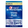 Crest - 3D White Whitestrips Vivid Plus, 24 Tiras