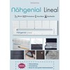 Farbenmix Nähgenial Stylefix Sewing Ruler with Cut-Out, 30 x 10
