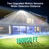 Solar Outdoor Lights - 3000LM 188 LED Motion Sensor Outdoor