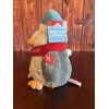Cuddle Barn Christmas Penguin Stuffed Plush Jingle Bells Animated Stain