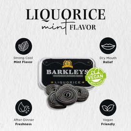 Barkleys Liquorice Mints Tin, 50g