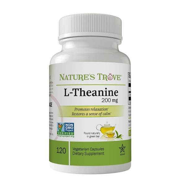 Natures Trove NatureS Trove L-Theanine 200 Mg - 120 Cpsulas