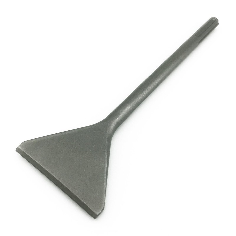 SPKLINE 4-1/2 Inch Wide Tile & Thinset Scaling Chisel SDS-Max