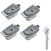 Dish Brush Refills Replacement Heads Compatible with Scrub Daddy Dish