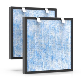 Vegebe 2-Pack KJ01 H13 HEPA Filter Fit for Dhyala KJ01 Air Purifier, Replacement Filter Parts, 2 Pack