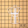 Espresso Jug Cookie Cutter, 1 Piece. Bakerlogy