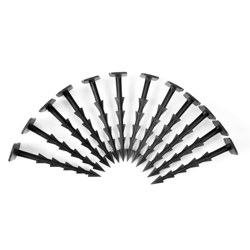 Outdoor Garden Pegs for Membrane, Mesh, Fleece, and Edging, 20-Pack,