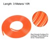 sourcing map 10ft 6mm PU Transmission Round Belt High-Performance Urethane