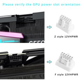 Formulamod 16AWG 12VHPWR 90 Degree PSU Sleeved Cable,27.5inch PCI-e 5.0 16Pin (12+4) Male to Male Power Supply Cable for RTX 3090Ti/4070Ti/4080/4090 with Combs (White, Type-F)