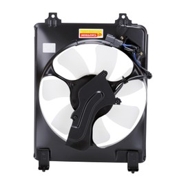 TYC 610970 Cooling Fan Assembly Compatible with 2006-2011 Honda Civic , Black