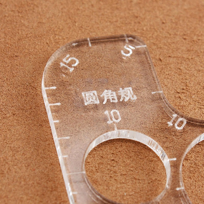 Clear Template for Drawing Acrylic Circle Template for Leather Style