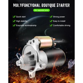 SCITOO Starters fit for 1992 1993 Ranger 1991-1997 2.3L Ranger 1998-2001 2.5L for Mazda b Series Pickups 1994-1997 2.3L 1998-2001 2.5L Tug Tow Tractor MG All 2.3L SFD0003 3238