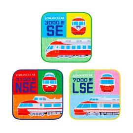 Odakyu Romance Car Mini Towel Set of 3 I SE-LSE