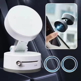 Unbranded 360 Vacuum Strong Magnetic Phone Holder Suction Cup Car Stand Foldable Car Mount