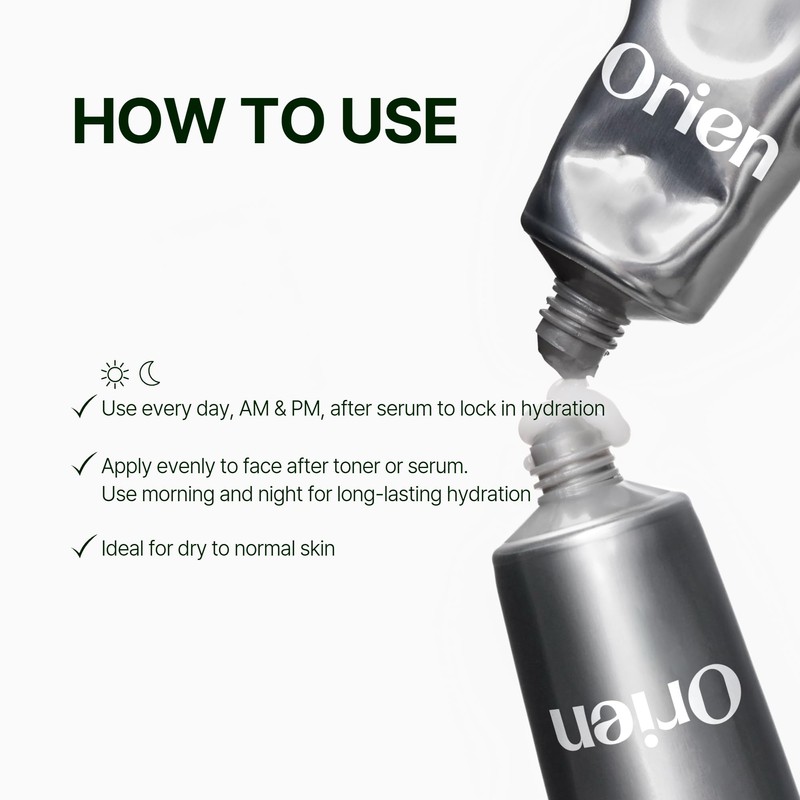 Orien Mugwort Zero Film Moisturizer 60ml Niacinamide 2% panthenol glycerin