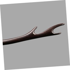 Mikinona Ebony Hair Stick Retro Hairpin for Women Wooden Hair Stick for Smooth and Rounded
