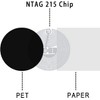 20pcs NFC Tag Black NFC Sticker NFC Tag Sticker Ntag215