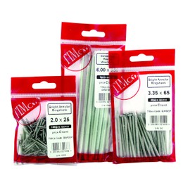 TIMco GRW40P Galvanised Round Wire Nails 40 x 2.65 - (Bag of 75)