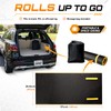 PQPQP Rolling Creeper Mat, 145×67cm Portable Under Car Repair Pad