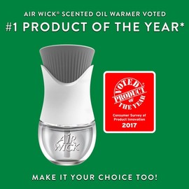 Air Wick, Plug in Scented Oil 2 Refills, Fresh Waters, 1.34 Oz (Pack of 2)