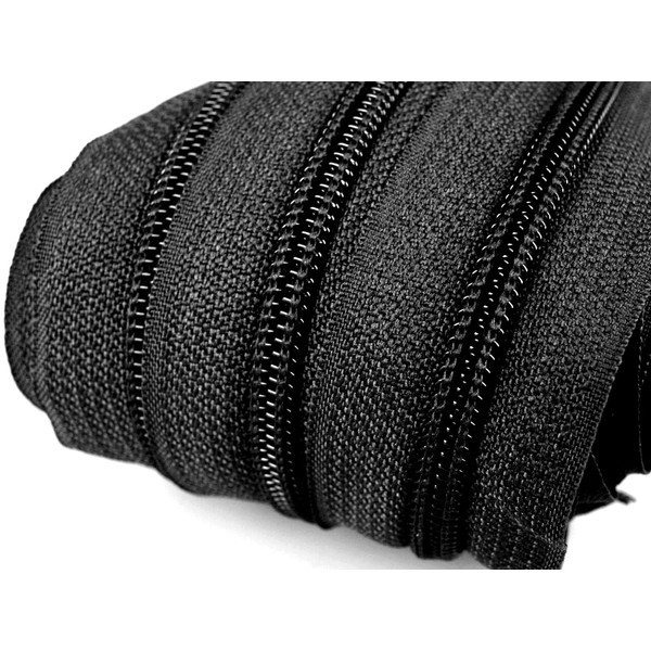 6 m Endless Zip Closure 5 mm Running Rail with