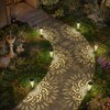 gardencave 6 Pack Solar Lights Outdoor Garden Decorative Mandala Solar