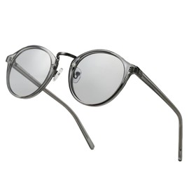 Puente Men's and Women's Boston, Bosrington, UV Protection, UV 400, For Driving, Stylish, Brand, Fashion Lenses, smoke clear/light grey