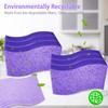 S-Shaped 6 Pack Non-Scratch Cellulose Scrub Sponge, Cellulose Sponges, Heavy