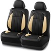 Road Comforts Car Seat Covers, Breathable Leather Seat Covers, Car