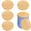Yogurt Jar Lids for La Fermiere - 6pack Bamboo Jar