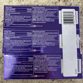 Crest 3D Stain Eraser Toothpaste, Polishing mint, 3.1 oz, 3 Pack 02/26